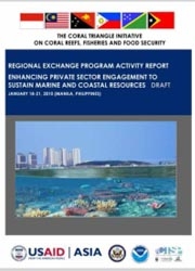 Report: CTI-CFF Regional Exchange on Private Sector Engagement, Manila, Philippines, January 2010 Report: CTI-CFF Regional Exchange on Private Sector Engagement, Manila, Philippines, January 2010