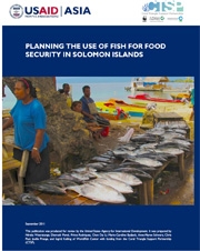 Study: Planning the Use of Fish for Food Security in Solomon Islands, September 2011 Study: Planning the Use of Fish for Food Security in Solomon Islands, September 2011