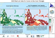 Map: IUCN Red List Data for Corals in the Coral Triangle, December 2009 Map: IUCN Red List Data for Corals in the Coral Triangle, December 2009