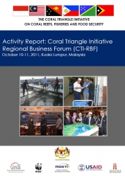 Activity Report: 2nd CTI Regional Business Forum, Kuala Lumpur, Malaysia, October 2011 Activity Report: 2nd CTI Regional Business Forum, Kuala Lumpur, Malaysia, October 2011